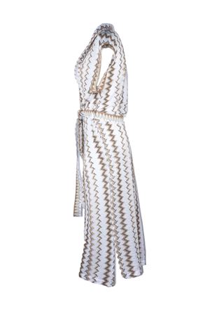 Kimono lungo smanicato in misto cotone bianco PHO FIRENZE | 4323017MIAMI